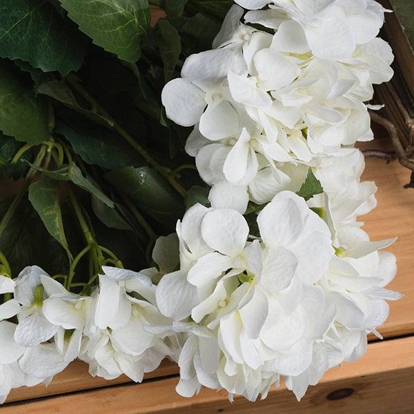 Hydrangea Bouquet | White - Home Pieces