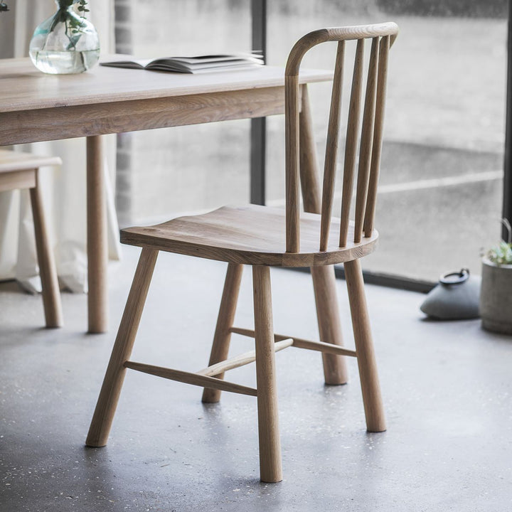 Dorset Oak Dining Chair x2