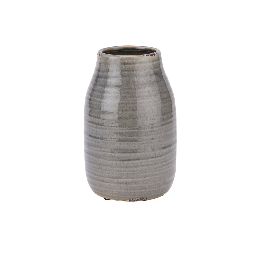 Garda Grey Stefanie Vase - Home Pieces