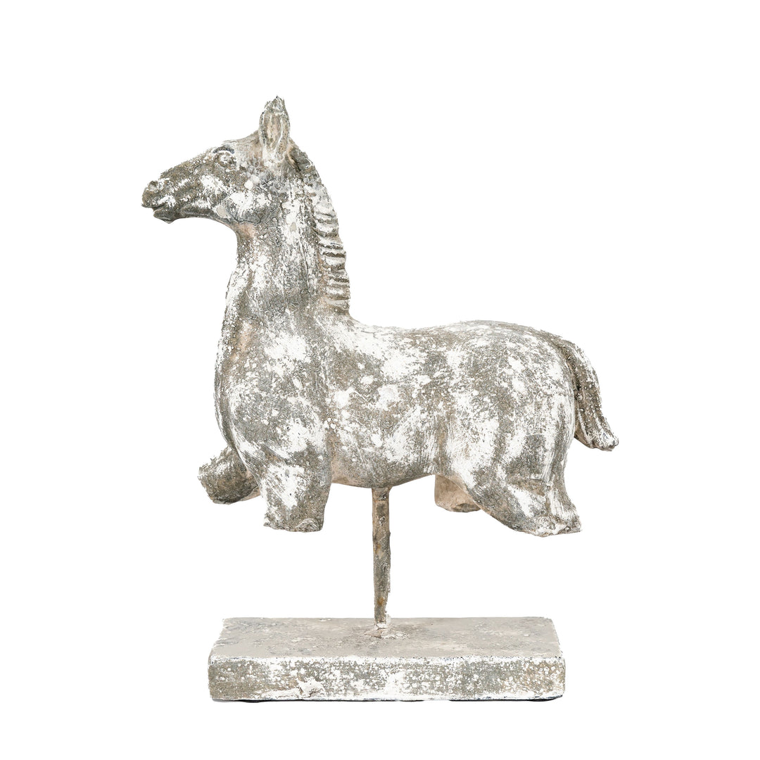 Julius Horse Antique White