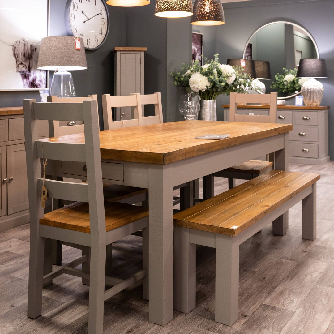 The Byland Collection 2 Drawer Dining Table