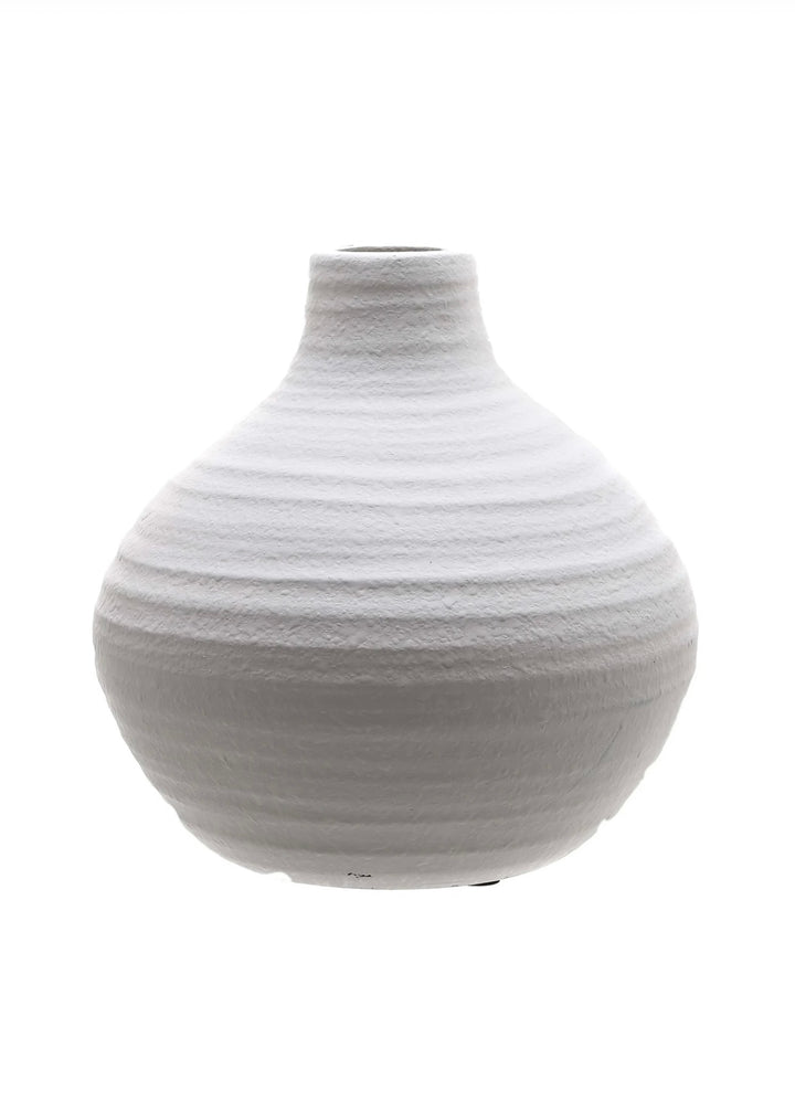 Alissa Matt White Ceramic Vase