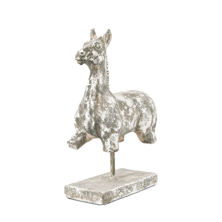 Julius Horse Antique White