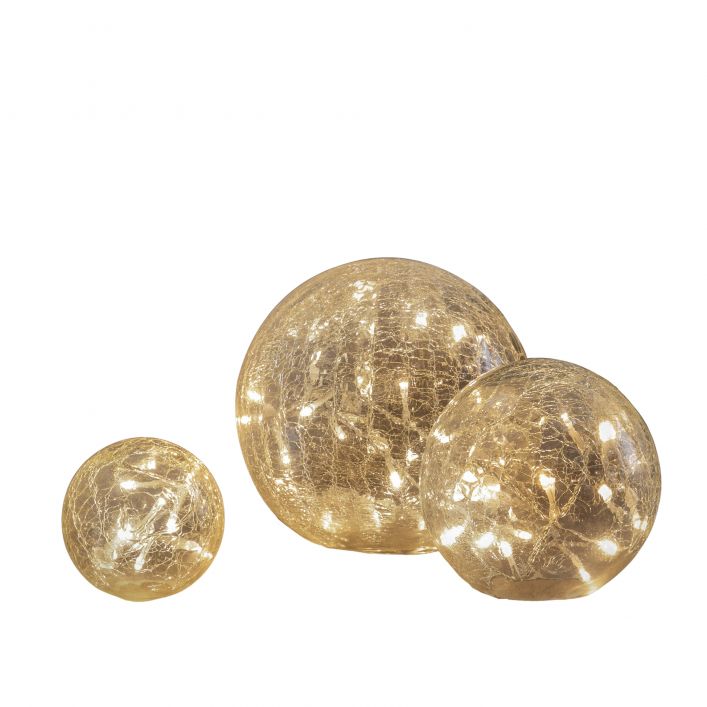 Crackle Balls Set of 3