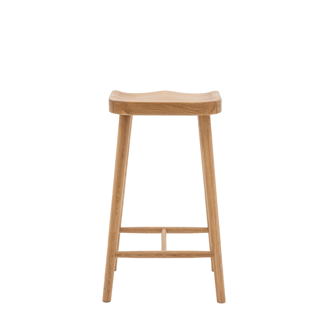 Saddle Seat Bar Stool Natural