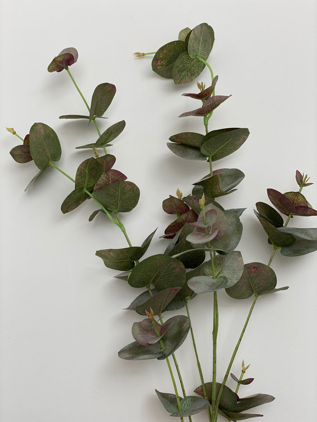 Luxury Burgundy & Green Eucalyptus x3 (93cm)