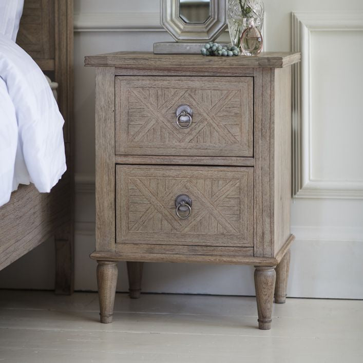 Mustique French Style Bedside Table