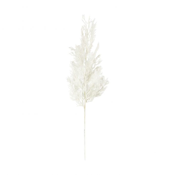 Cypress Flocked White (3pk)