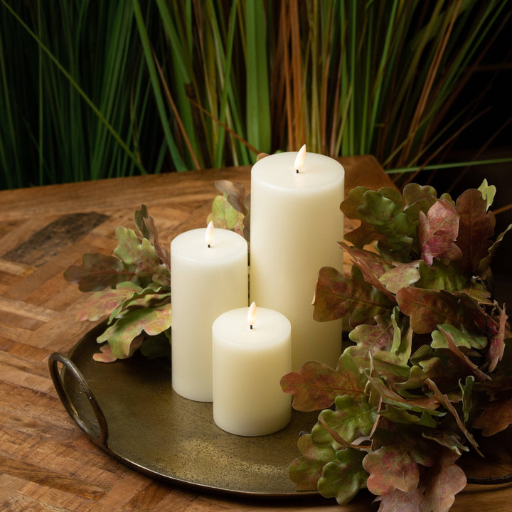 Natural Rustic LED Candle