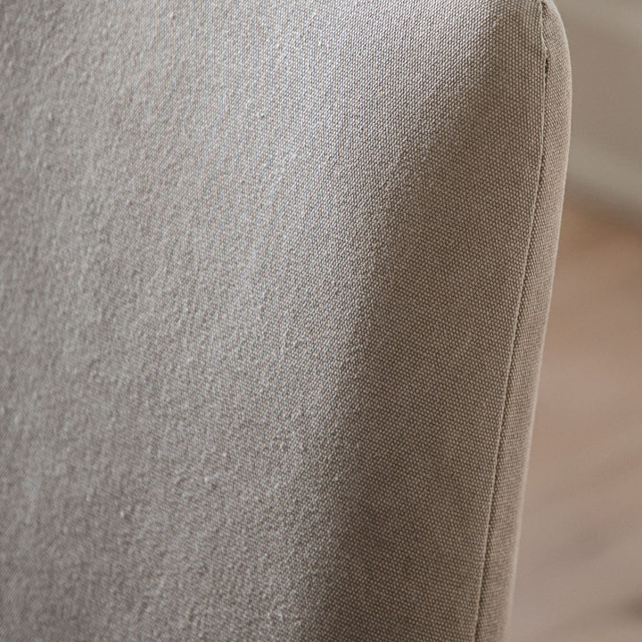 Madison Chair Cement Linen (2pk)