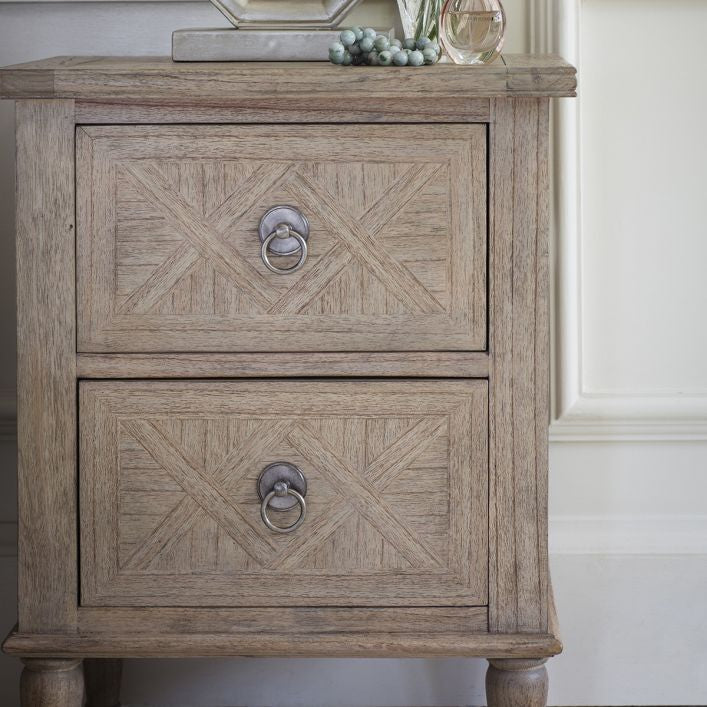 Mustique French Style Bedside Table