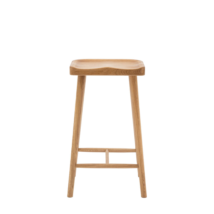 Saddle Seat Bar Stool Natural