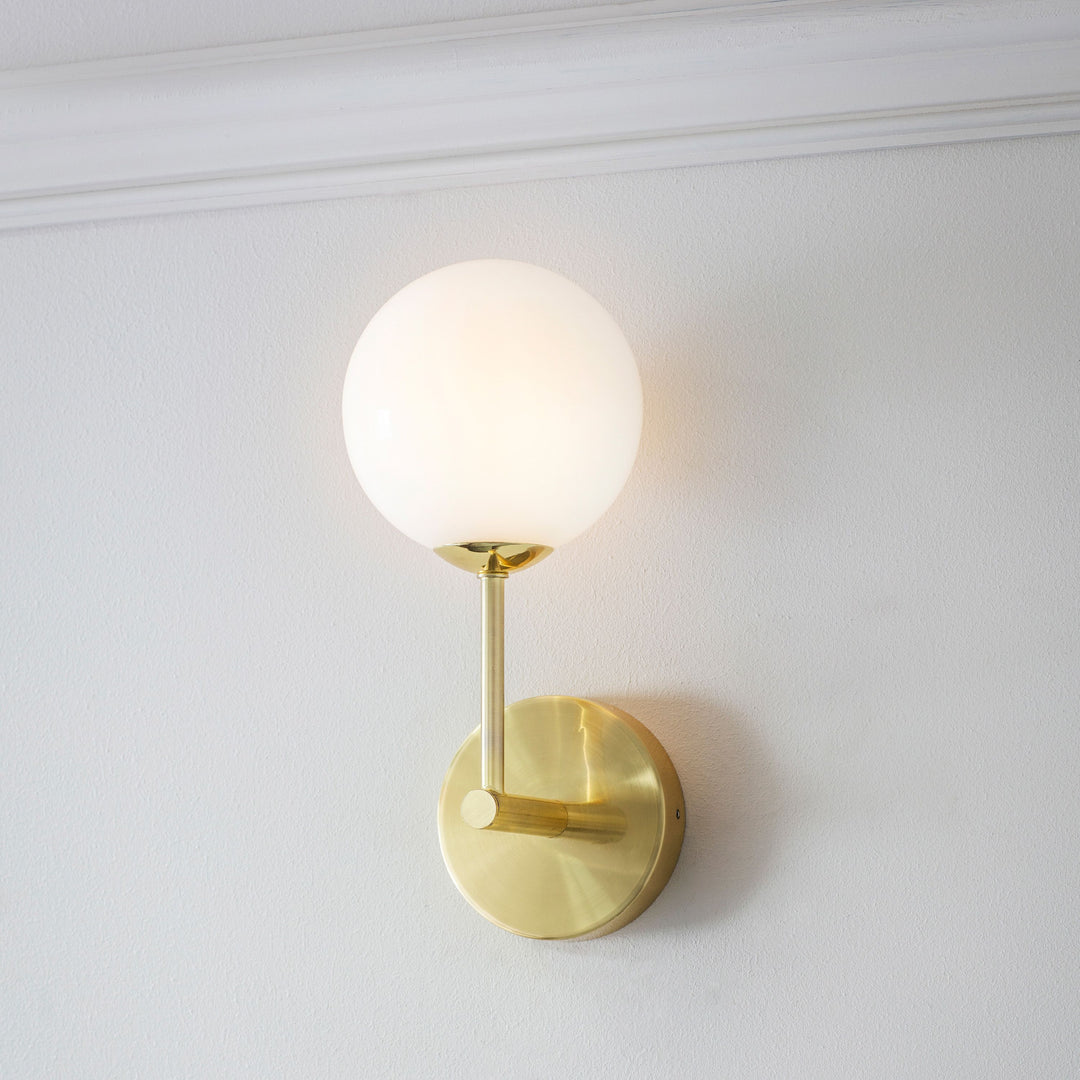 Otto Wall Light Brushed Gold