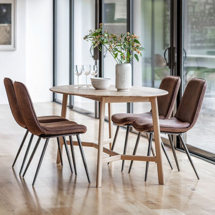 Stockholm Oak Dining Table