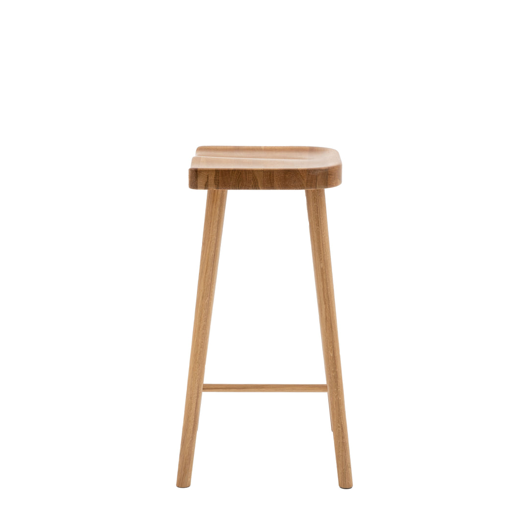 Saddle Seat Bar Stool Natural